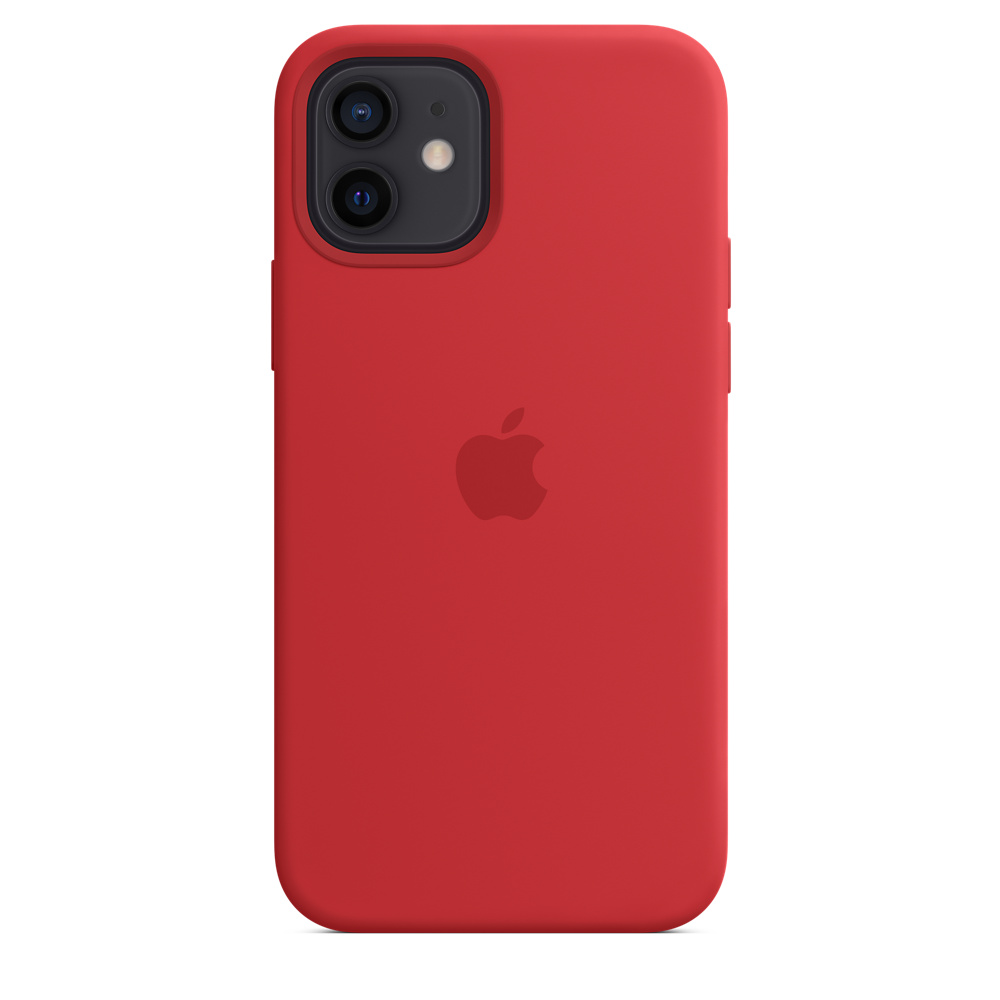 iPhone 12 | 12 Pro Silicone Case with MagSafe - (PRODUCT)RED iPhone 12 | 12 Pro Silicone Case with MagSafe - (PRODUCT)RED