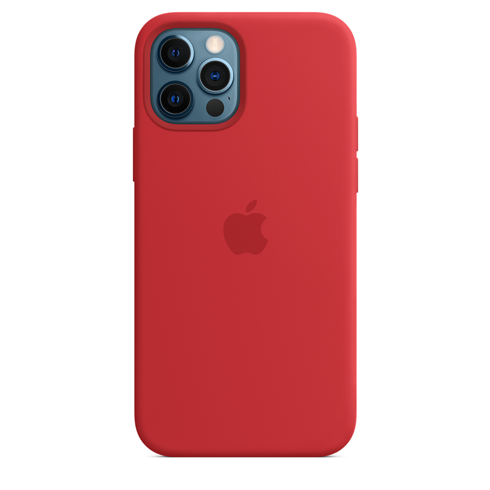 Funda de silicona con MagSafe para el iPhone 12 y iPhone 12 Pro -  (PRODUCT)RED - Apple (ES)