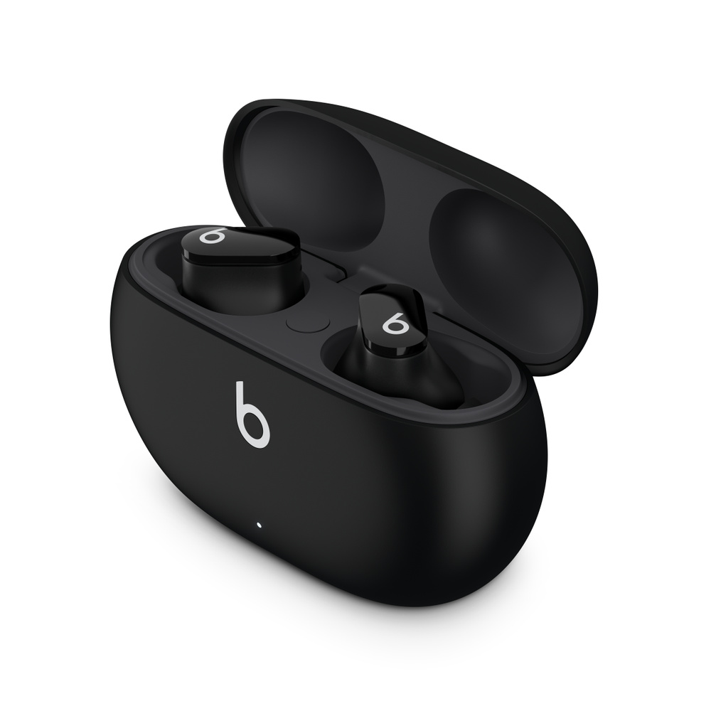 Restored Beats Studio Buds + True Wireless Noise Cancelling Earbuds -  Enhanced Apple & Android Compatibility, Built-in Microphone, Sweat  Resistant Bluetooth Headphones, Spatial Audio - Black (Refurbished) 