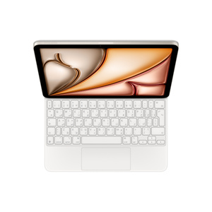 Magic Keyboard for iPad Air 11-inch (M2) - Arabic - White - Apple