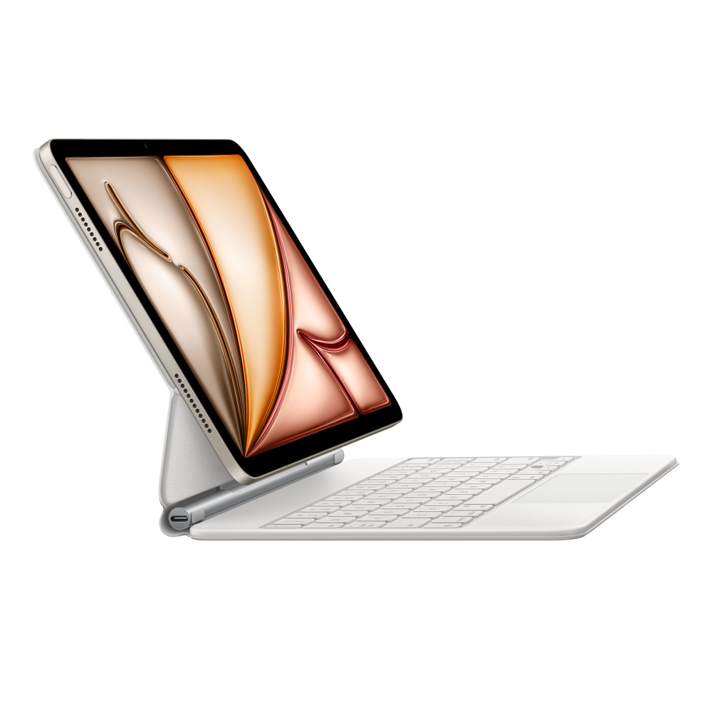 Magic Keyboard for iPad Air 11-inch (M2) - Arabic - White - Apple
