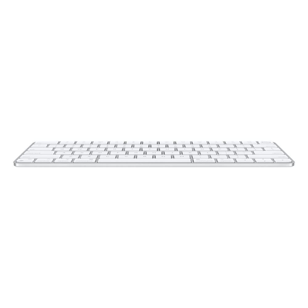 Apple Magic Keyboard Touch ID Bluetooth Clavier allemand, QWERTZ blanc  rechargeable - Conrad Electronic France
