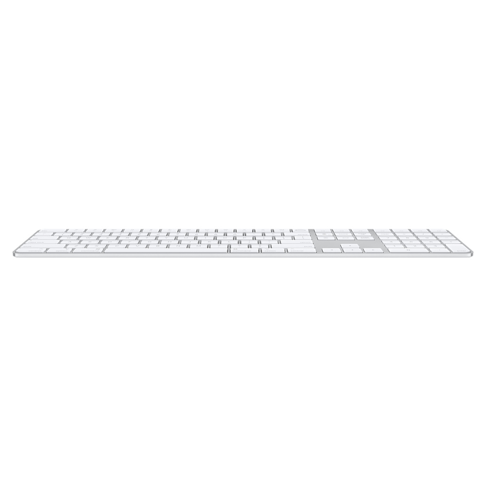 Apple Magic Keyboard avec Touch ID et Pavé Numérique (CH) - Argenté -  MMMR3SM/A 