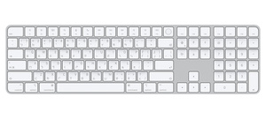Magic Keyboard with Touch ID and Numeric Keypad for Mac models with Apple  silicon - Chinese (Zhuyin) - White Keys - Apple