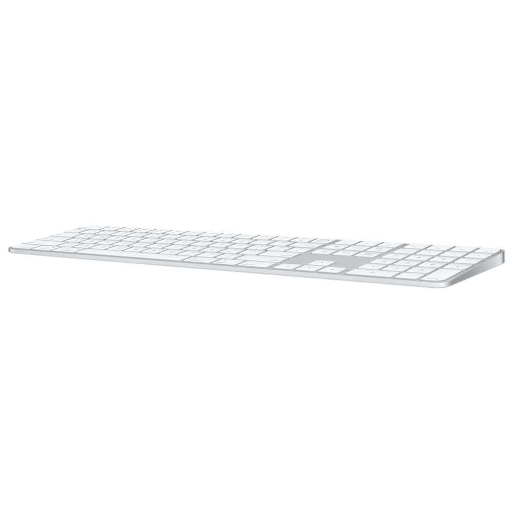 apple keyboard with numeric keypad wrist pad
