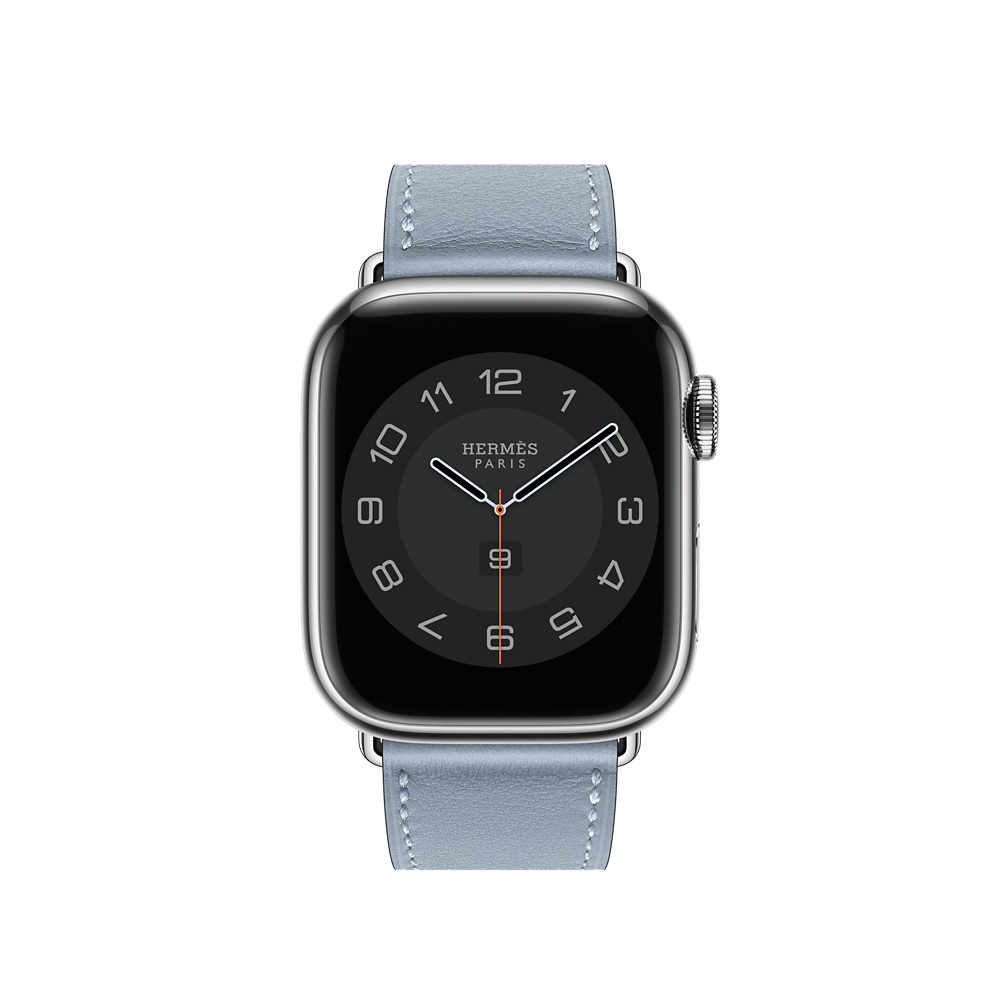 Apple Watch Hermès - 41mmケース用（ブルー・ラン）シンプル 