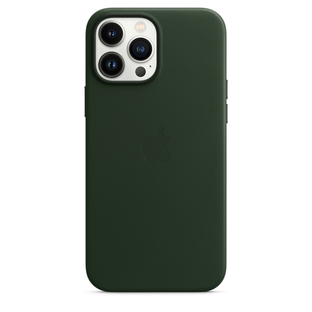 iPhone 13 Pro Max Leather Case with MagSafe - Sequoia Green