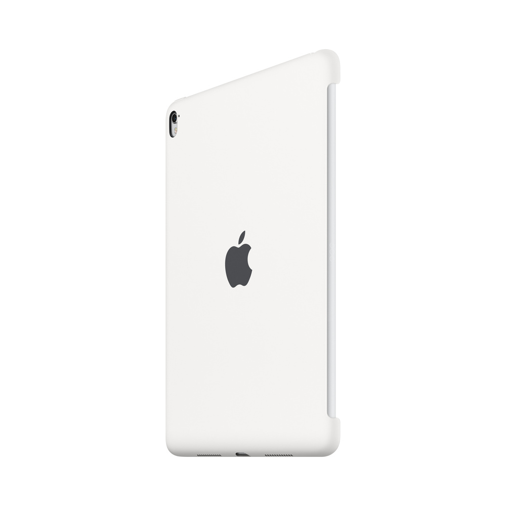 White Apple Silicone Case for 9.7" iPad Pro 