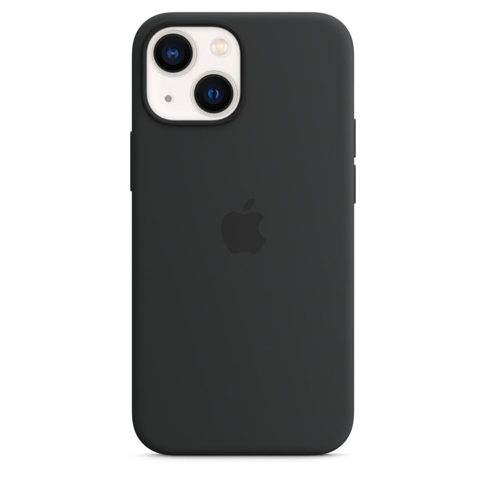 MagSafe対応iPhone 13 miniシリコーンケース - ミッドナイト - Apple