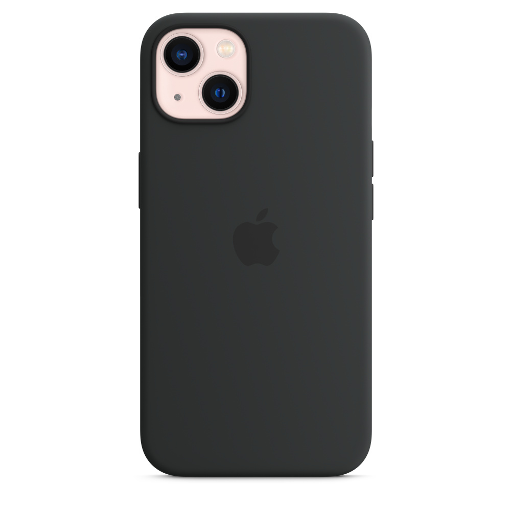 Buy APPLE iPhone 13 Pro Max Silicone Case with MagSafe - Midnight