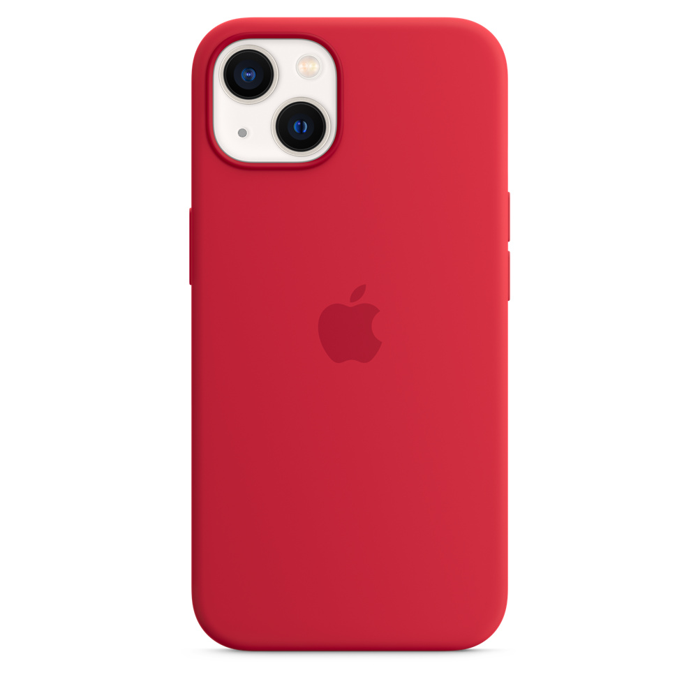 Coque en silicone avec MagSafe pour iPhone 13 - (PRODUCT)RED - Apple (FR)