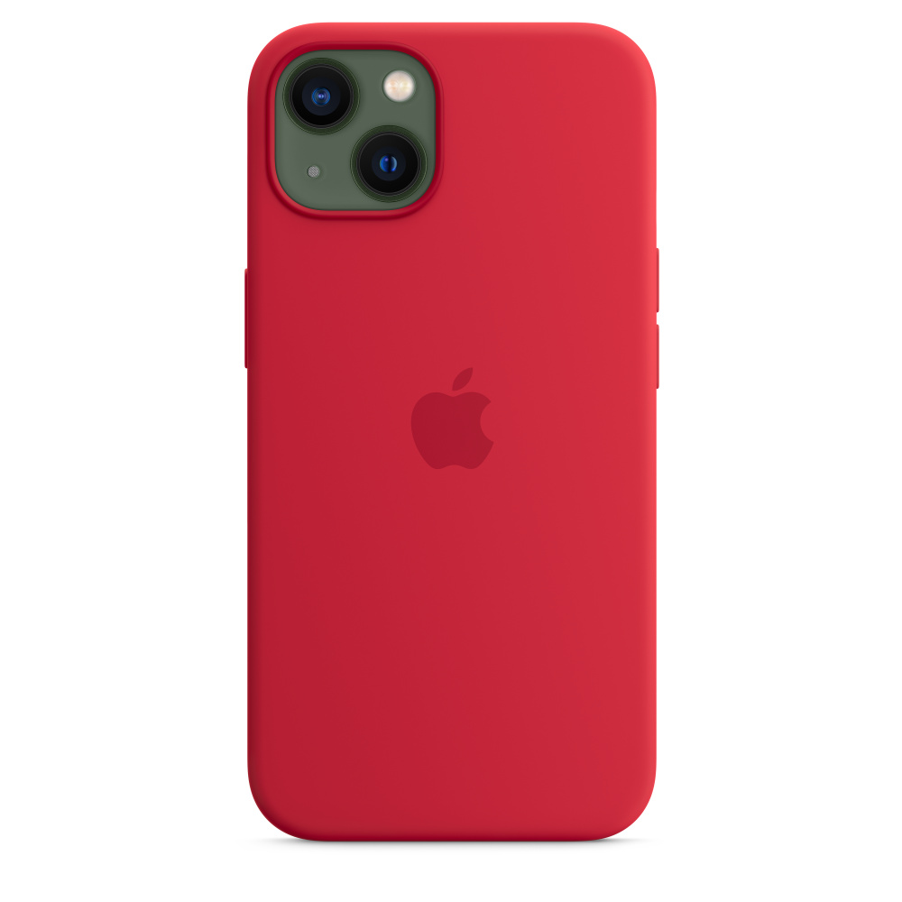 iPhone 13 Silikon Case mit MagSafe - (PRODUCT)RED - Apple (DE)