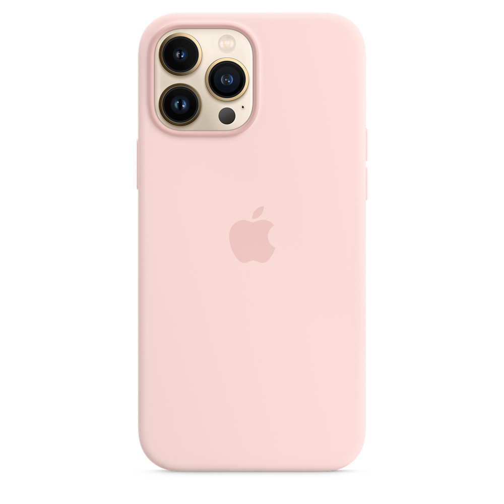 Capa Premium Silicone iPhone 13 pro max – rosa.