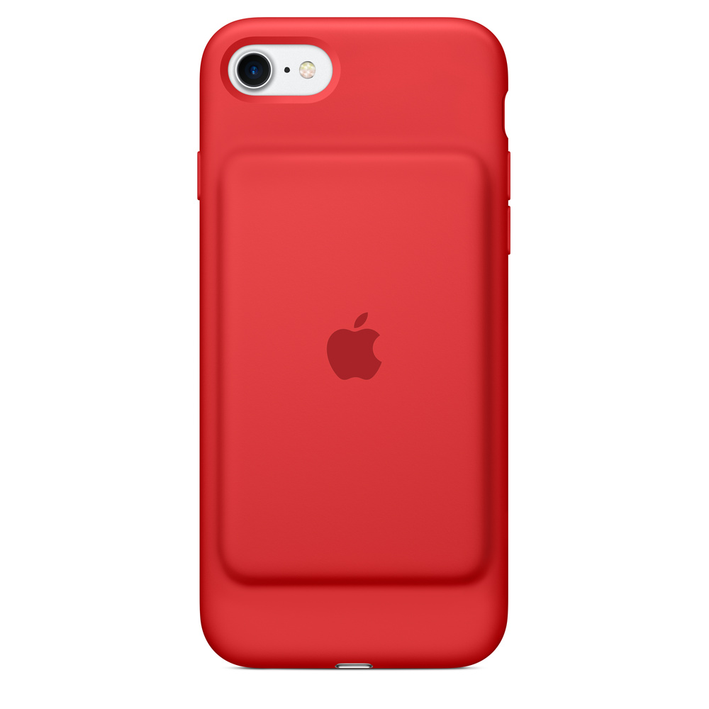 Iphone 7 Smart Battery Case Product Red Apple Ca