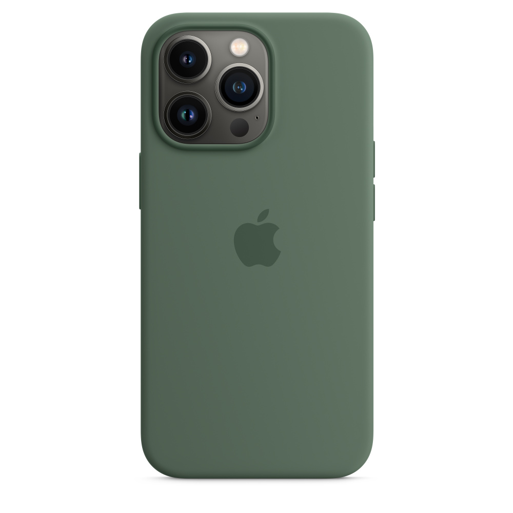 iPhone 13 Pro Silicone Case with MagSafe - Eucalyptus - Apple (HK)
