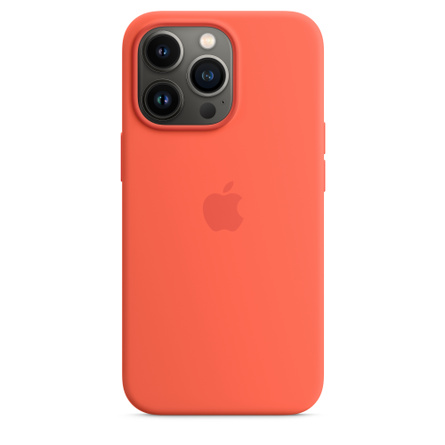 Case de silicona con MagSafe para iPhone 13 Pro Max