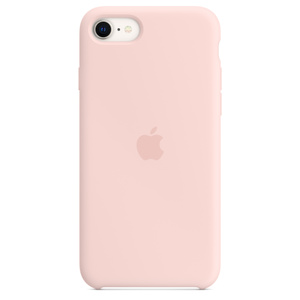 Iphone Se Silicone Case Chalk Pink Apple