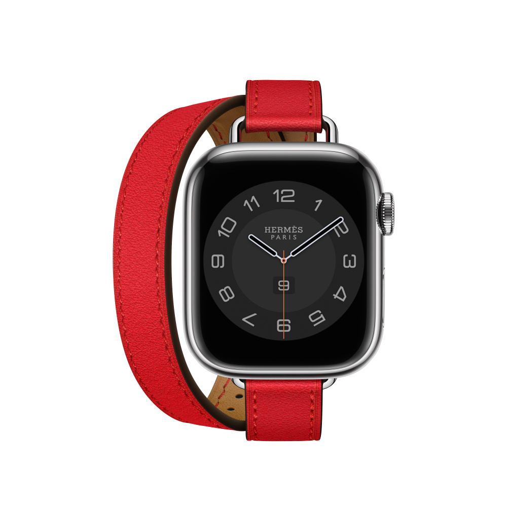 Apple Watch Hermès - 41mmケース用（ルージュ・ドゥ・クール 