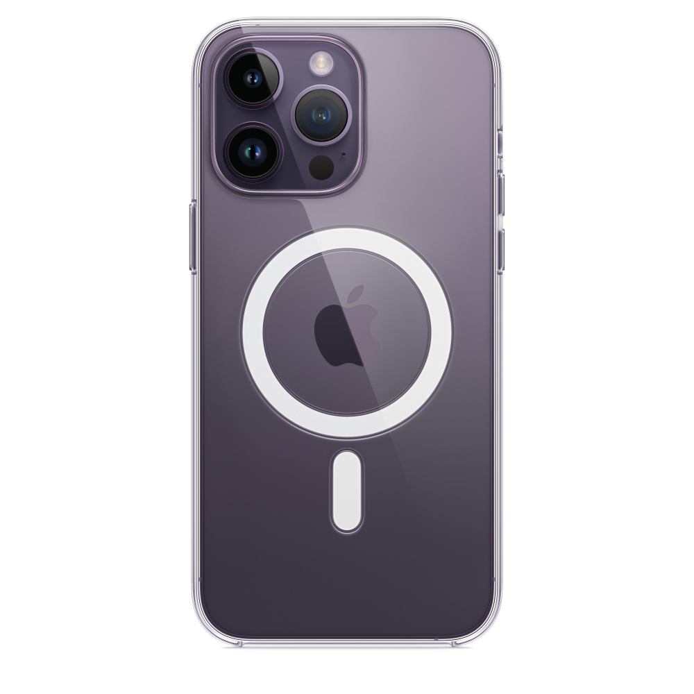versnelling buis Deter Doorzichtig hoesje met MagSafe voor iPhone 14 Pro Max - Apple (NL)