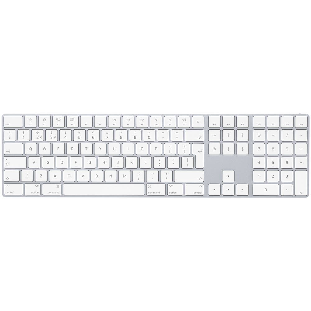 Dusver smeren Jeugd Bestel Magic Keyboard met numblok voor Mac in zilver - Apple (BE)