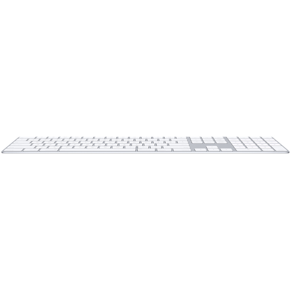 apple keyboard with numeric keypad wrist pad