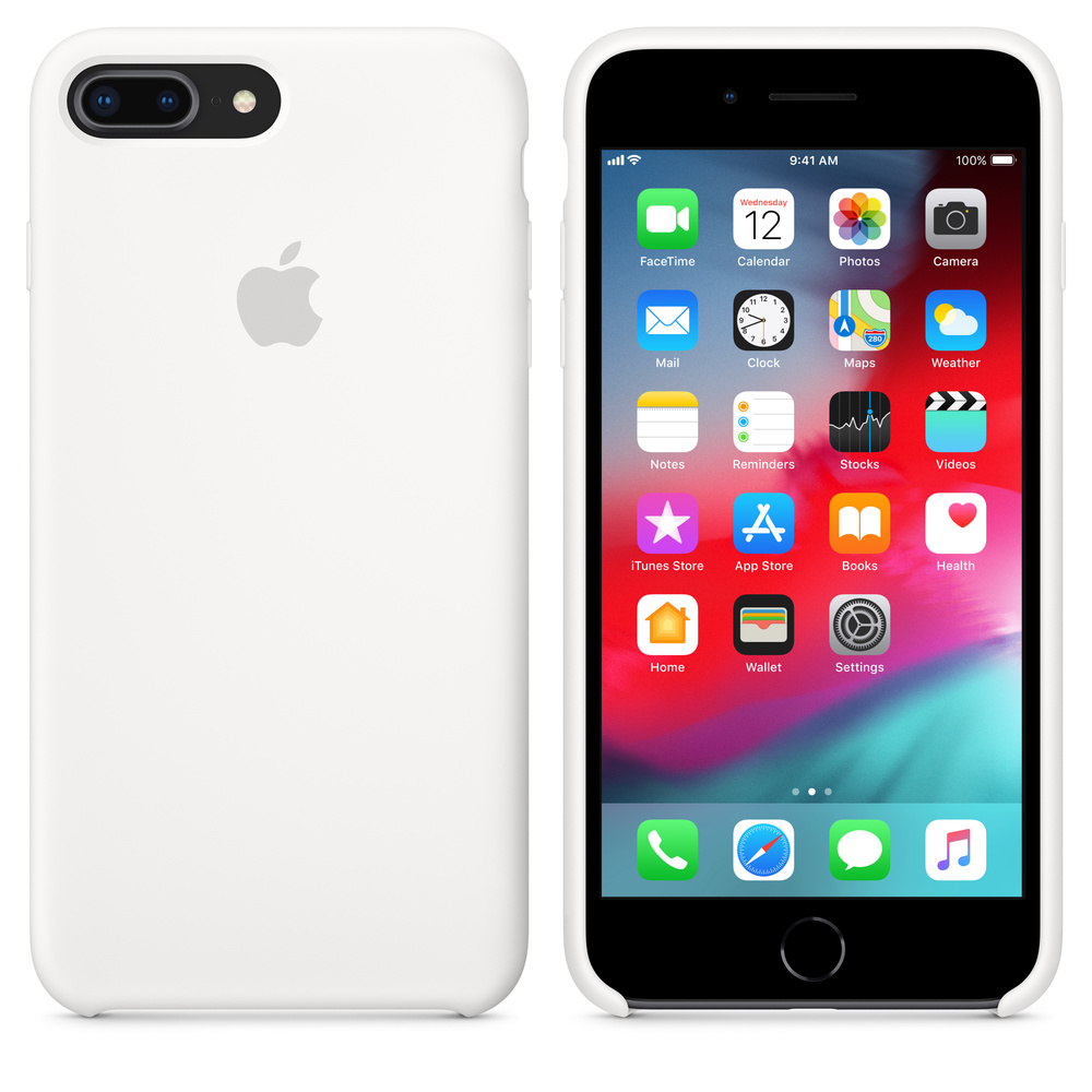 Prestado Variedad Injusticia Funda de silicona para el iPhone 8 Plus/7 Plus - Blanco - Apple (ES)