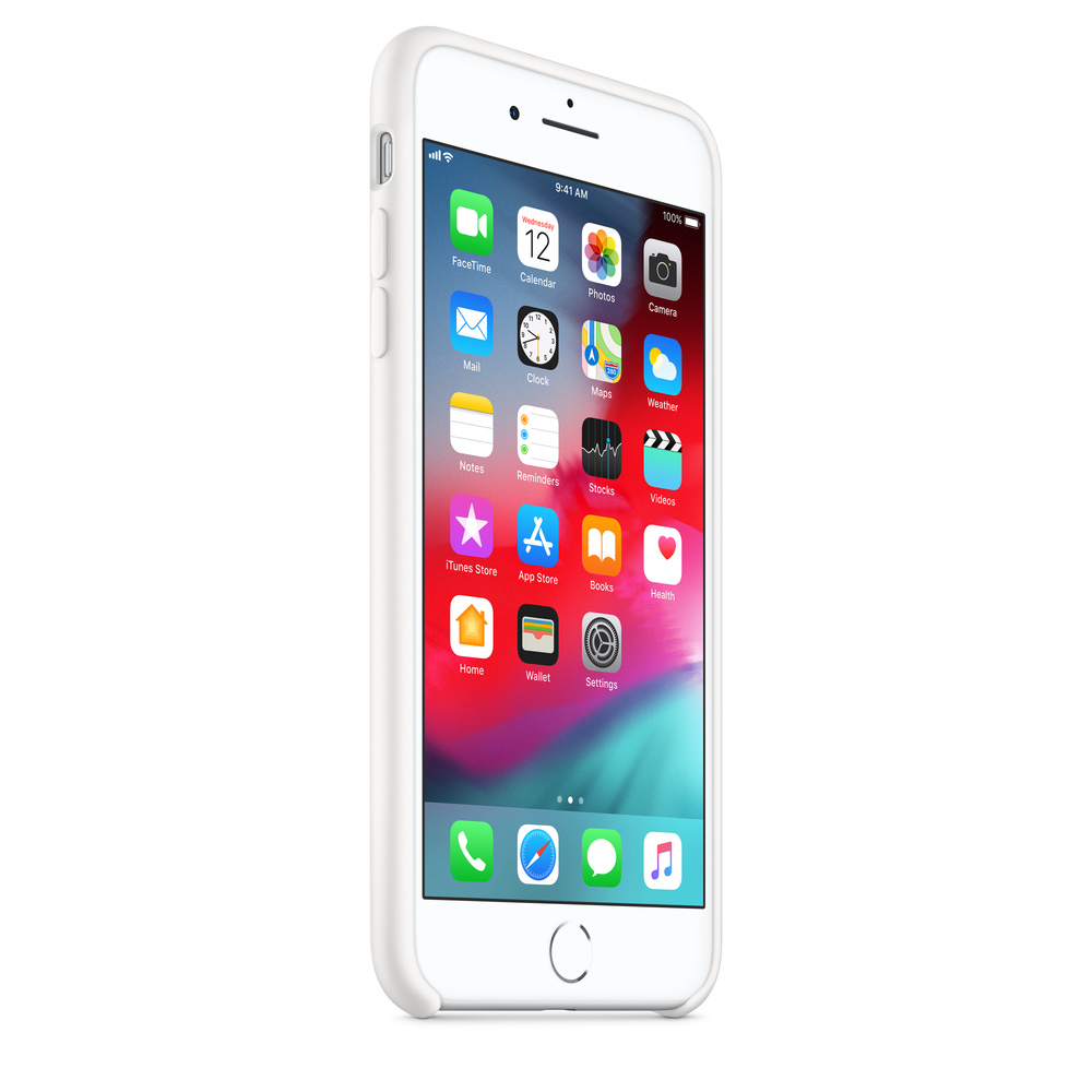 Glorioso Perenne Navidad Funda de silicona para el iPhone 8 Plus/7 Plus - Blanco - Apple (ES)