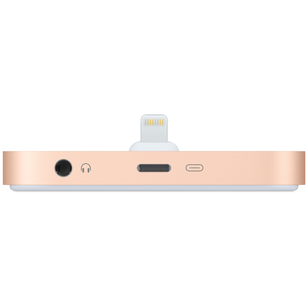 スマートフォン/携帯電話 バッテリー/充電器 iPhone Lightning Dock – ゴールド - Apple（日本）
