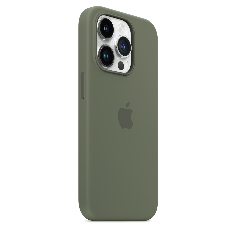 Apple Funda de Silicona iPhone 14 Pro con MagSafe - Suculenta, MacStation