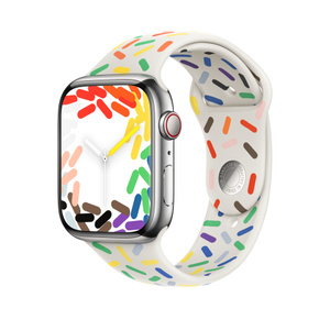 45mmケース用プライドエディションスポーツバンド - S/M - Apple（日本）