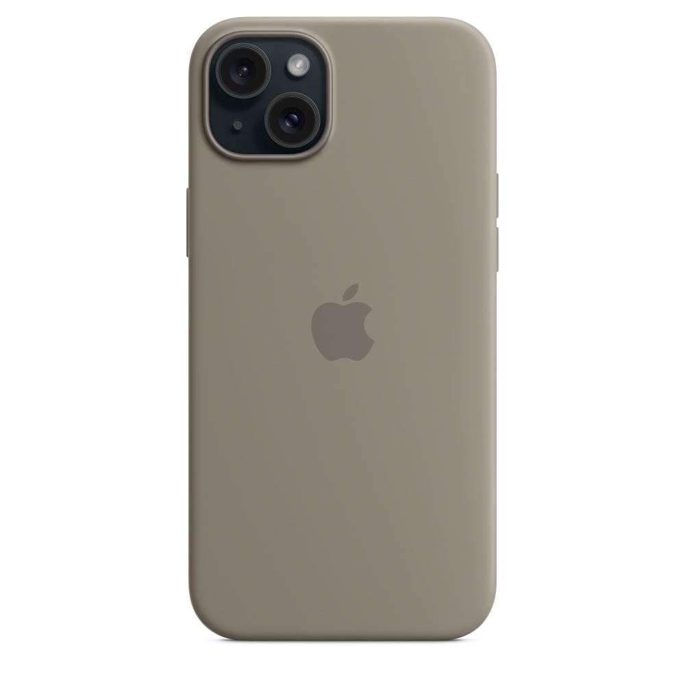 Case de Silicona Apple para iPhone 15 Plus con MagSafe - Azul