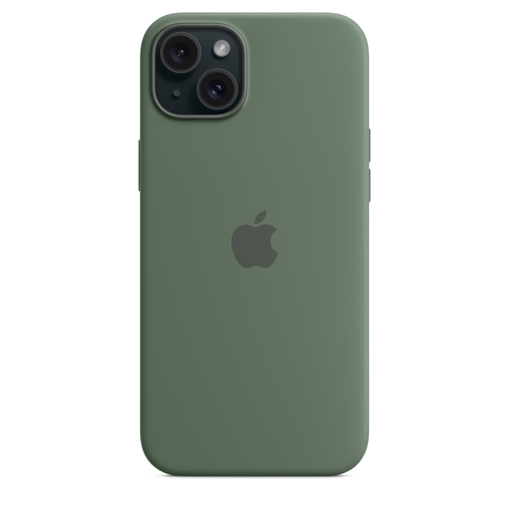 Funda iphone 15 pro apple silicona cypress magsafe