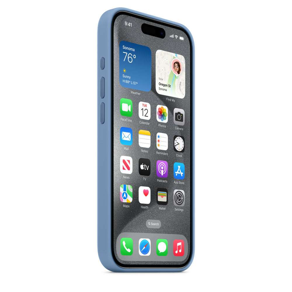 Apple Funda de silicón con MagSafe para el iPhone 15 Pro Max