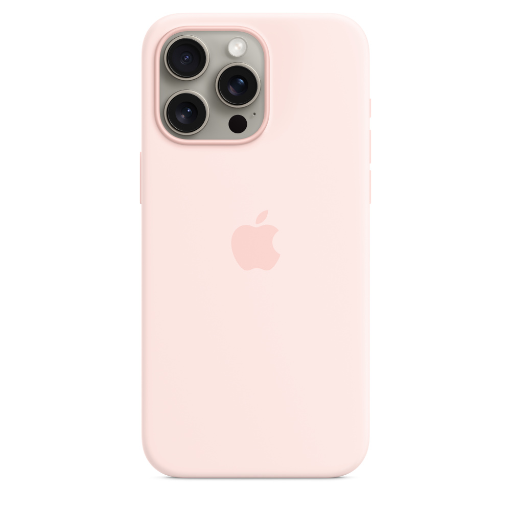 iPhone SE Silicone Case - Chalk Pink - Apple