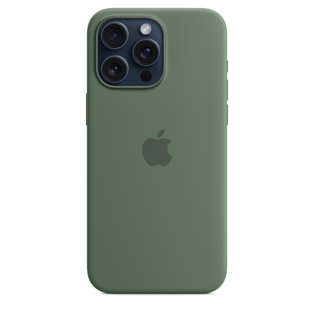MagSafe対応iPhone 15 Pro Maxシリコーンケース - サイプレス 