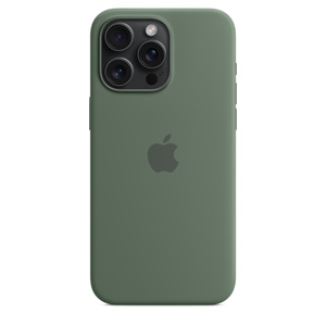 MagSafe対応iPhone 15 Pro Maxシリコーンケース - サイプレス - Apple 