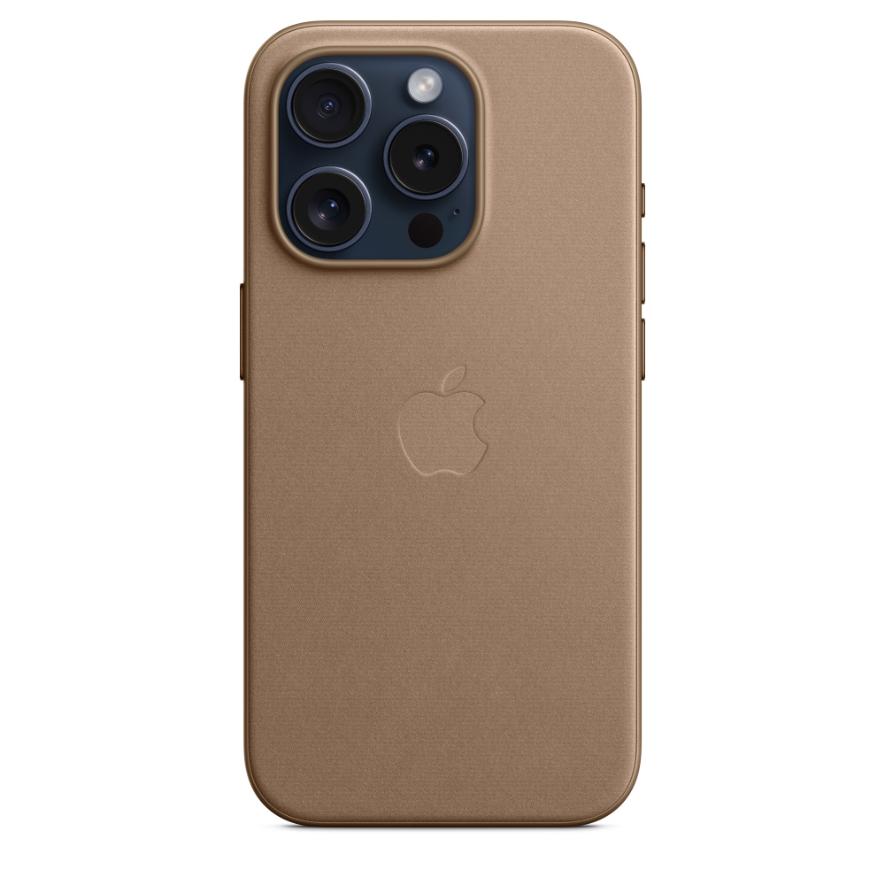 MagSafe対応iPhone 15 Proファインウーブンケース - トープ - Apple 