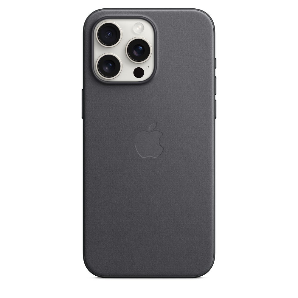 Carcasa de FineWoven con MagSafe para el iPhone 15 Pro - Color visón -  Educación - Apple (CL)