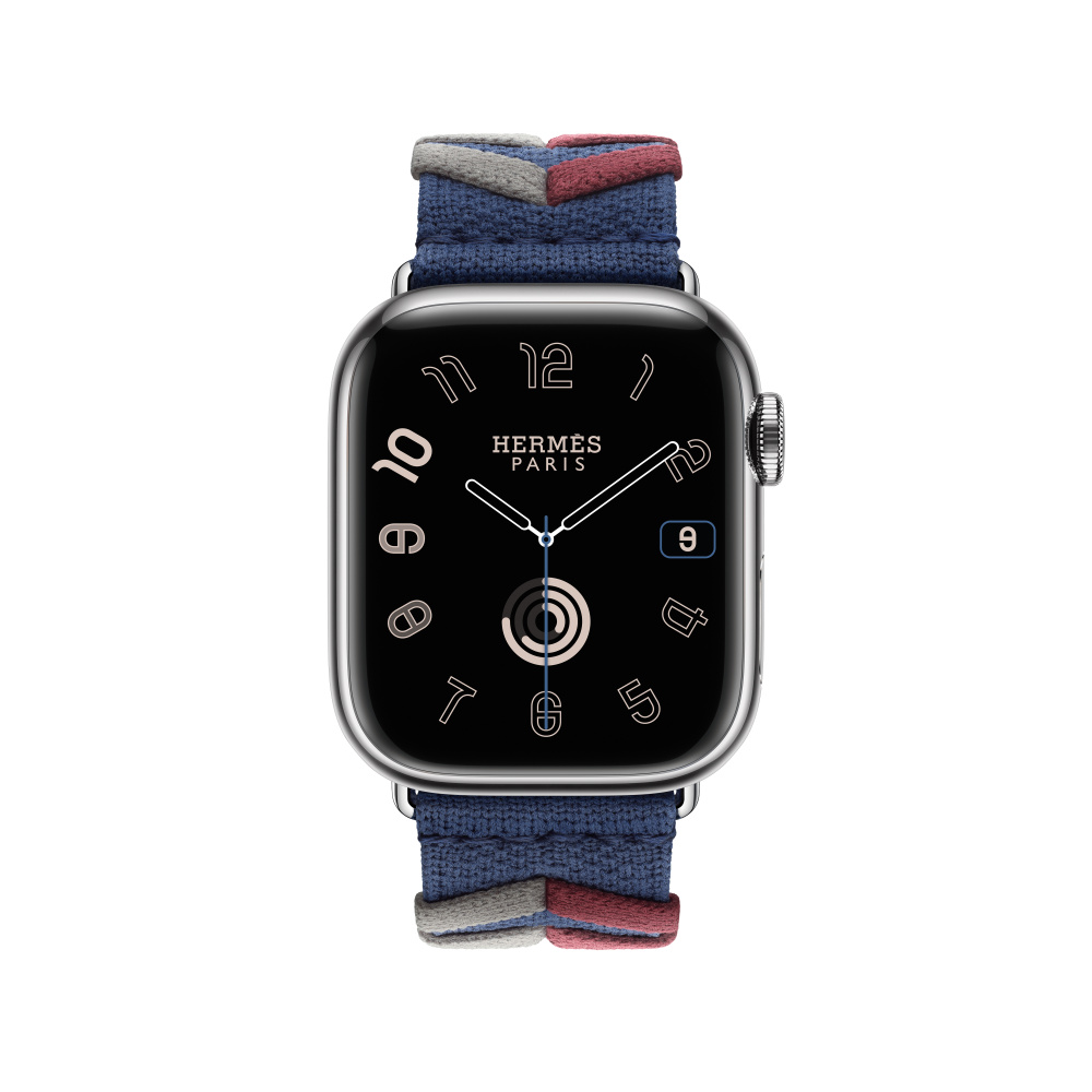 Apple Watch Hermès - 41mm Navy Bridon Double Tour - Apple