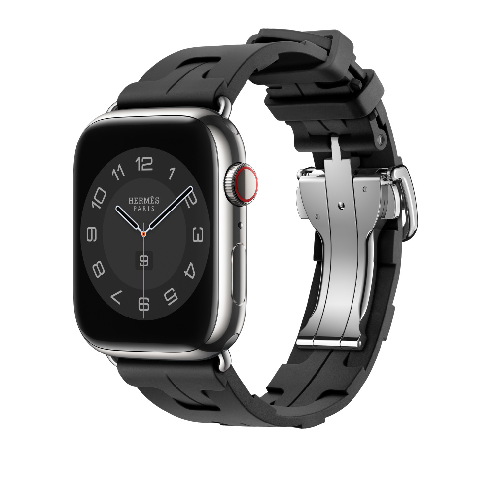 Apple Watch Hermès - 45mm Noir Kilim Single Tour - Apple