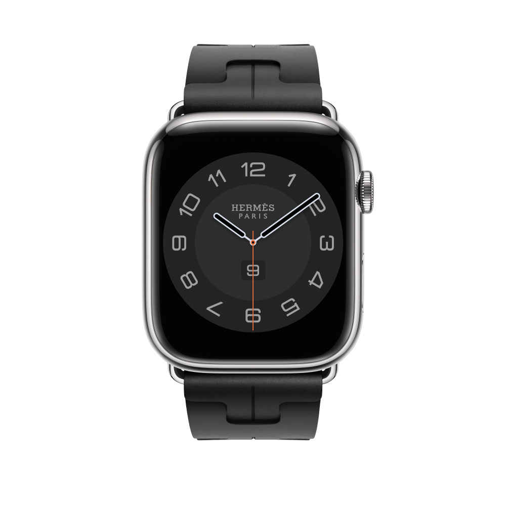 Apple Watch Hermès - 45mmケース用キリム（黒）シンプルトゥール 