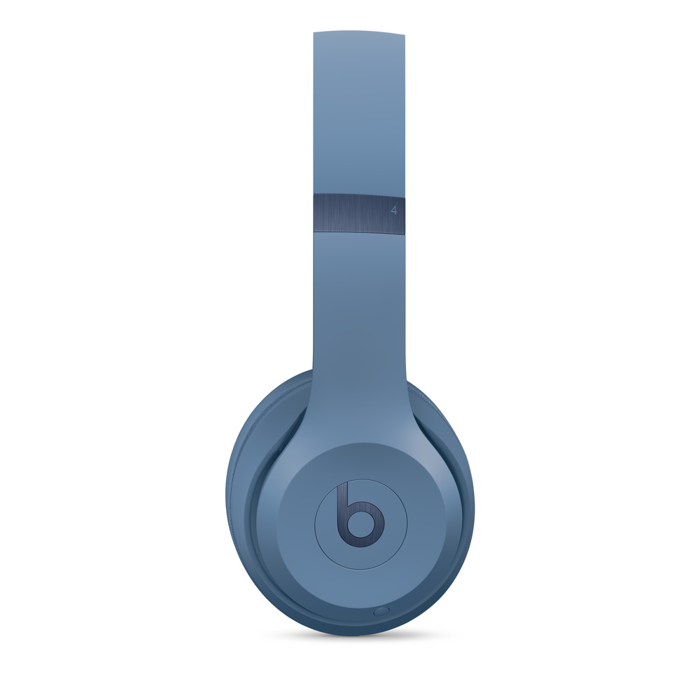 Beats Solo 4 — On-Ear Wireless Headphones – Slate Blue - Apple 