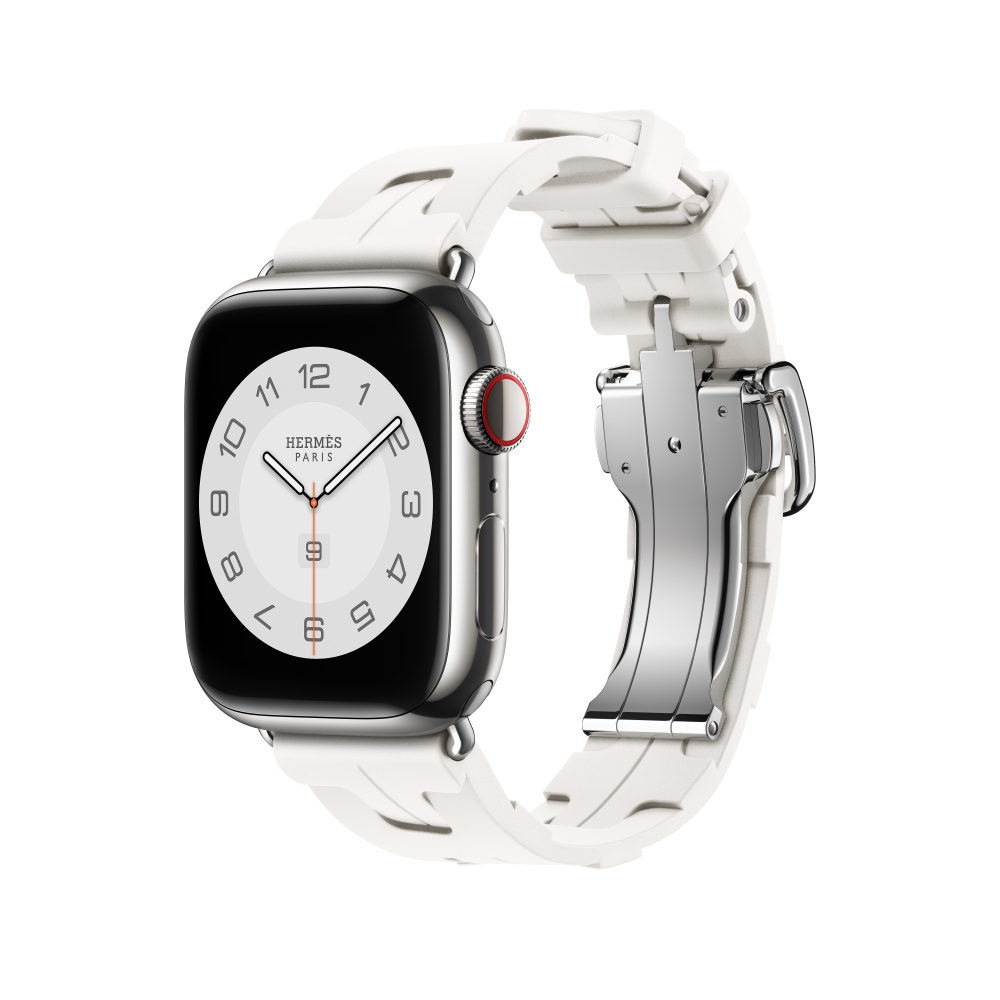 Apple Watch Hermès - 41mmケース用キリム（白）シンプル 
