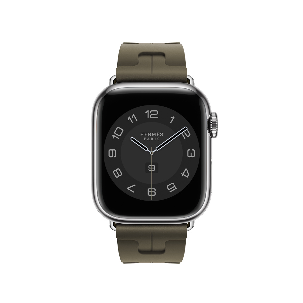 Apple Watch Hermès - 41mmケース用キリム（カーキ）シンプル 