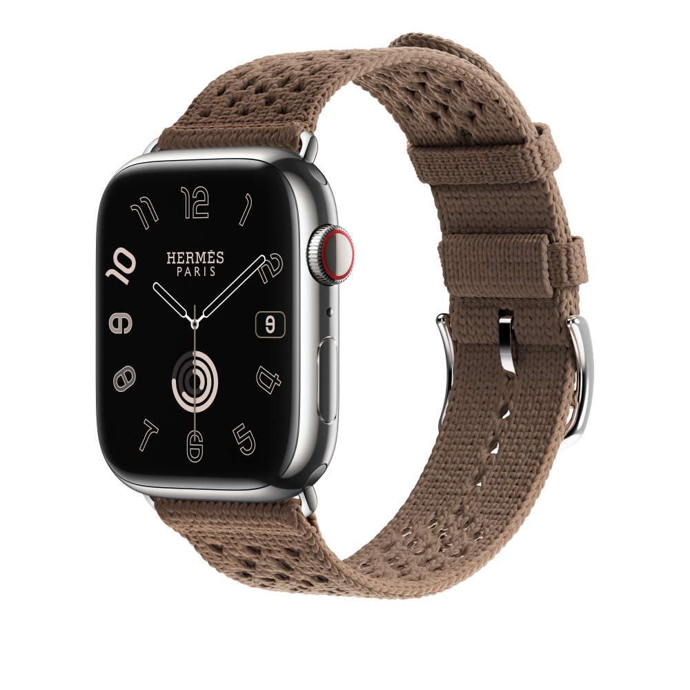 Apple Watch Hermès - 45mmケース用トリコ（ベージュ・ドゥ 