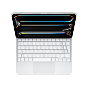 Magic Keyboard for iPad Pro 11‑inch (M4) - German - White - Apple