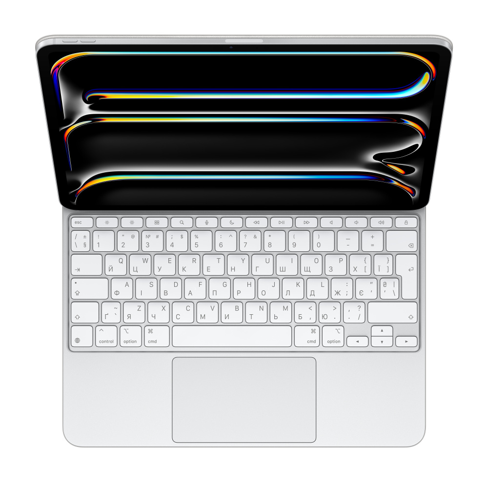 Magic Keyboard for iPad Pro 13‑inch (M4) - Ukrainian - White 