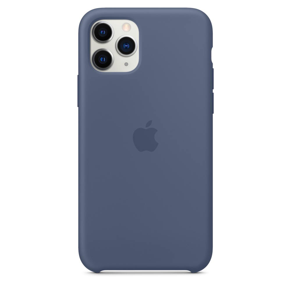 iPhone 11 Pro Silicone Case - Alaskan Blue - Apple