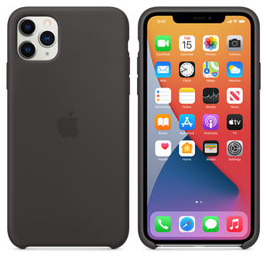 Iphone 11 Pro Max Silicone Case Black Apple