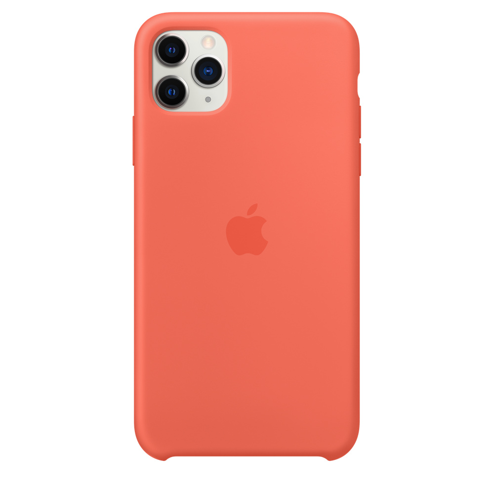 Iphone 11 Pro Max Silicone Case Clementine Apple